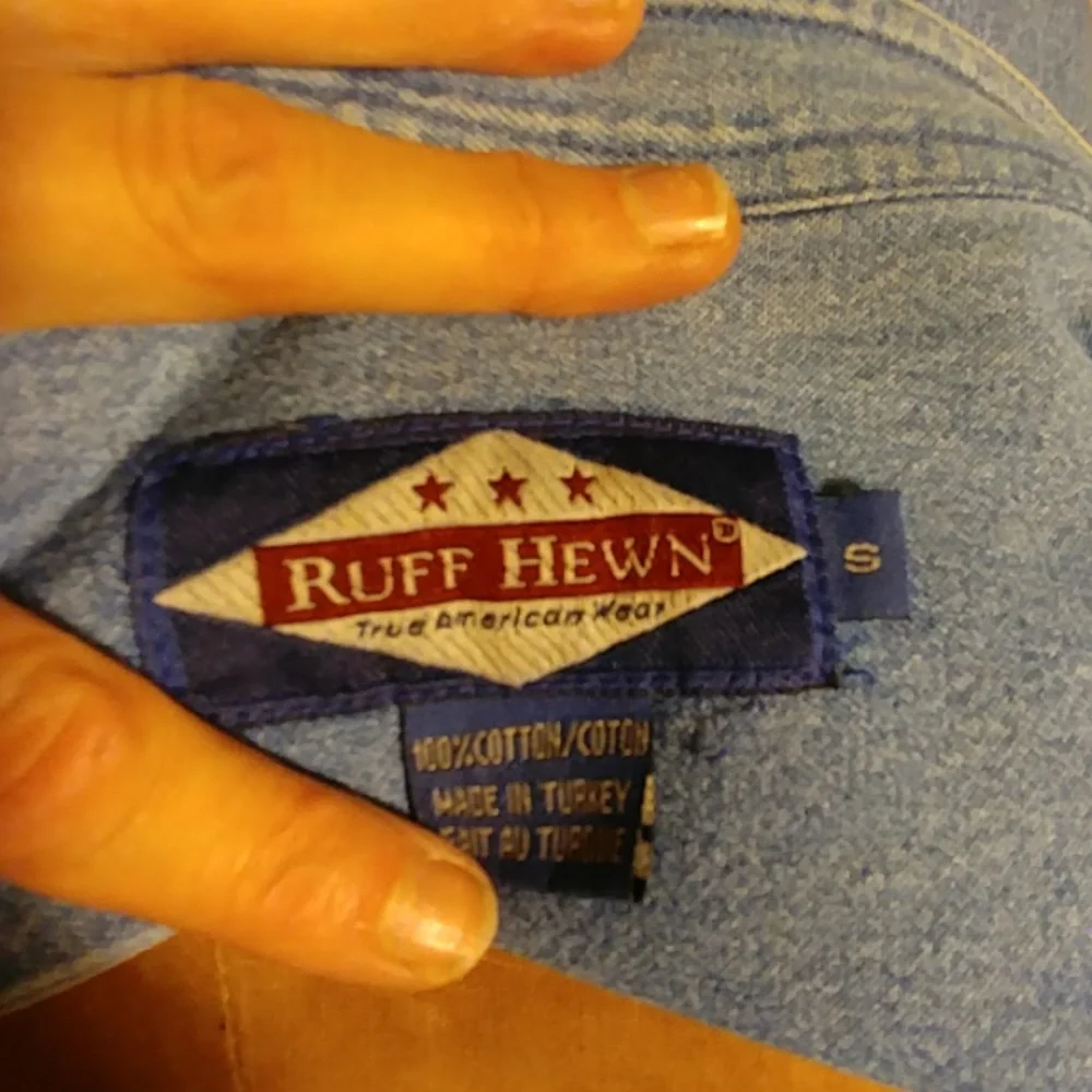 Ruff Hewn denim blouse